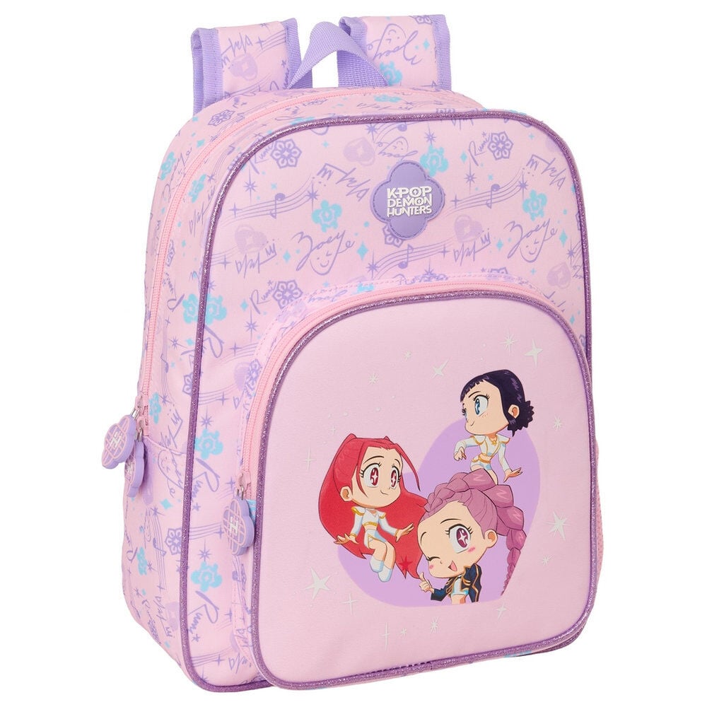Mochila Chibi Kpop Demon Hunters 34cm adaptable_0