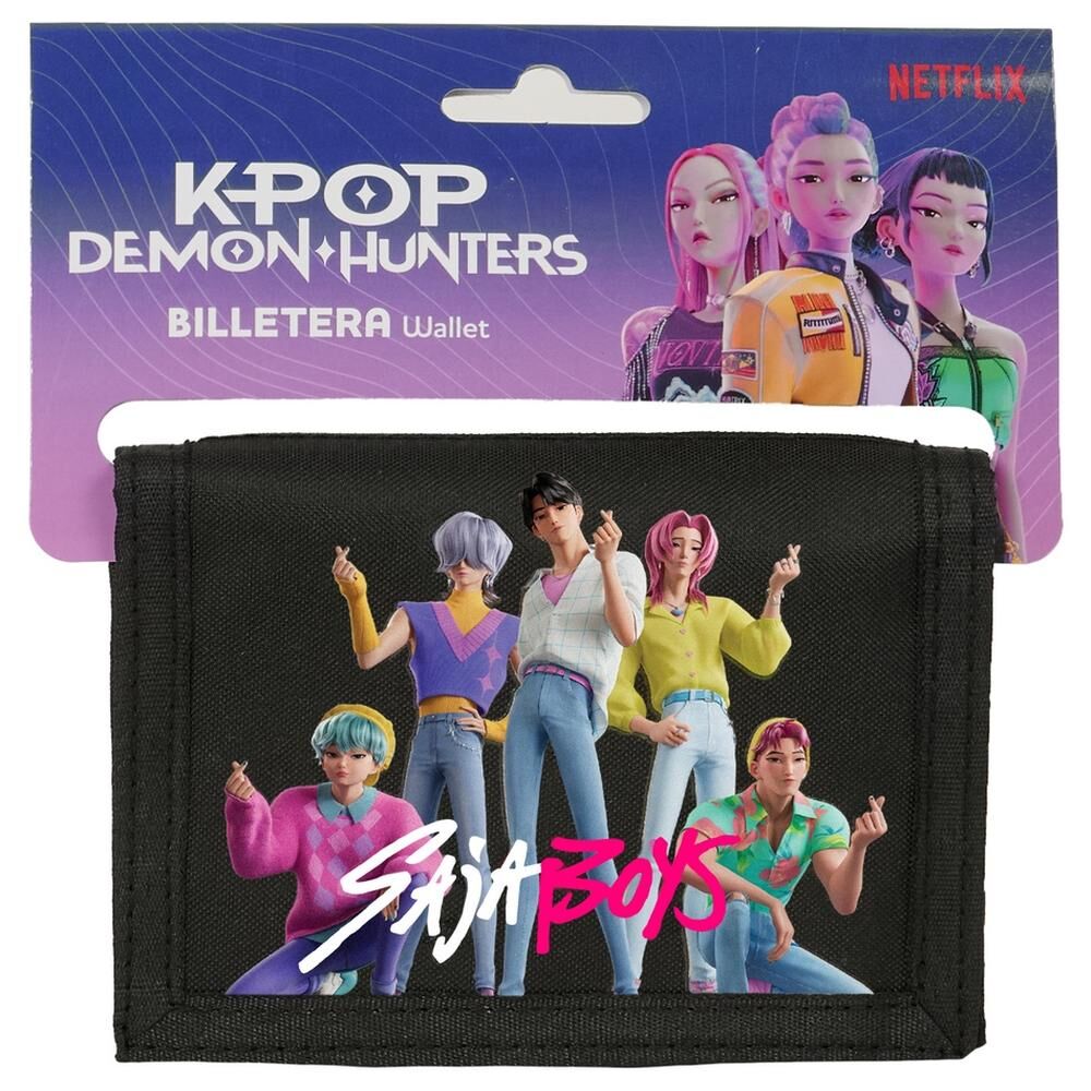 Cartera Saja Boys Kpop Demon Hunters_0