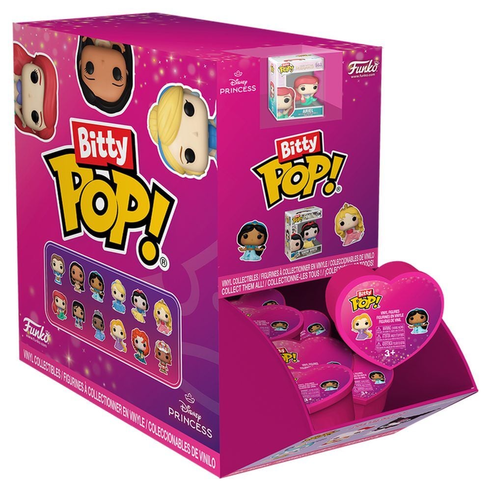 Figura Mystery Bitty POP Heart Disney Princesas surtido_0