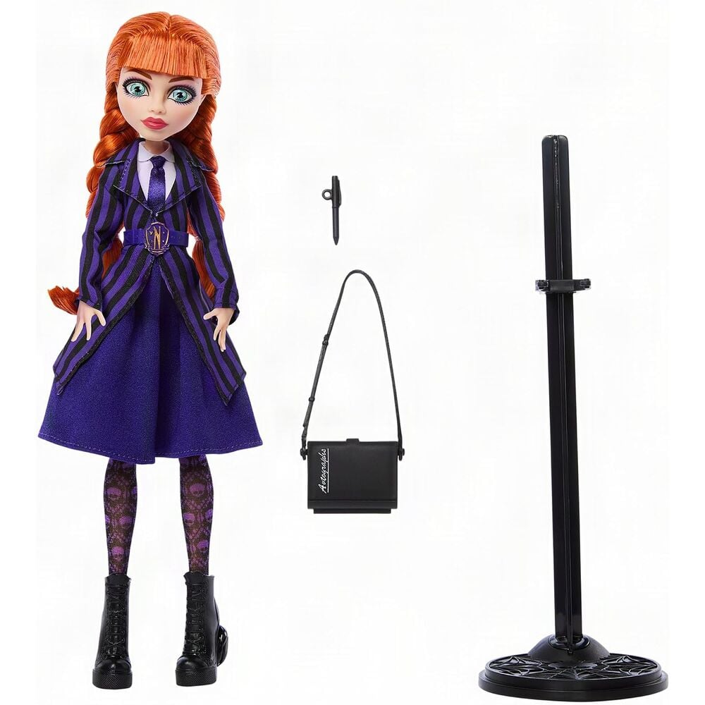 Muñeca Agnes Miercoles Wednesday Monster High_0