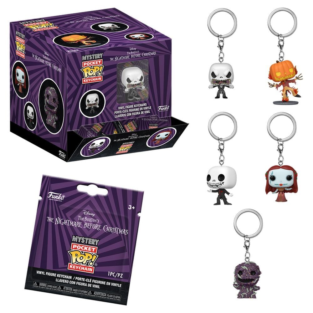 Llavero Pocket POP Mystery Disney The Nightmare Before Christmas surtido_0