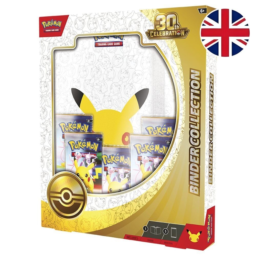 Album Juego Cartas 30th Aniversario Pokemon Ingles_0