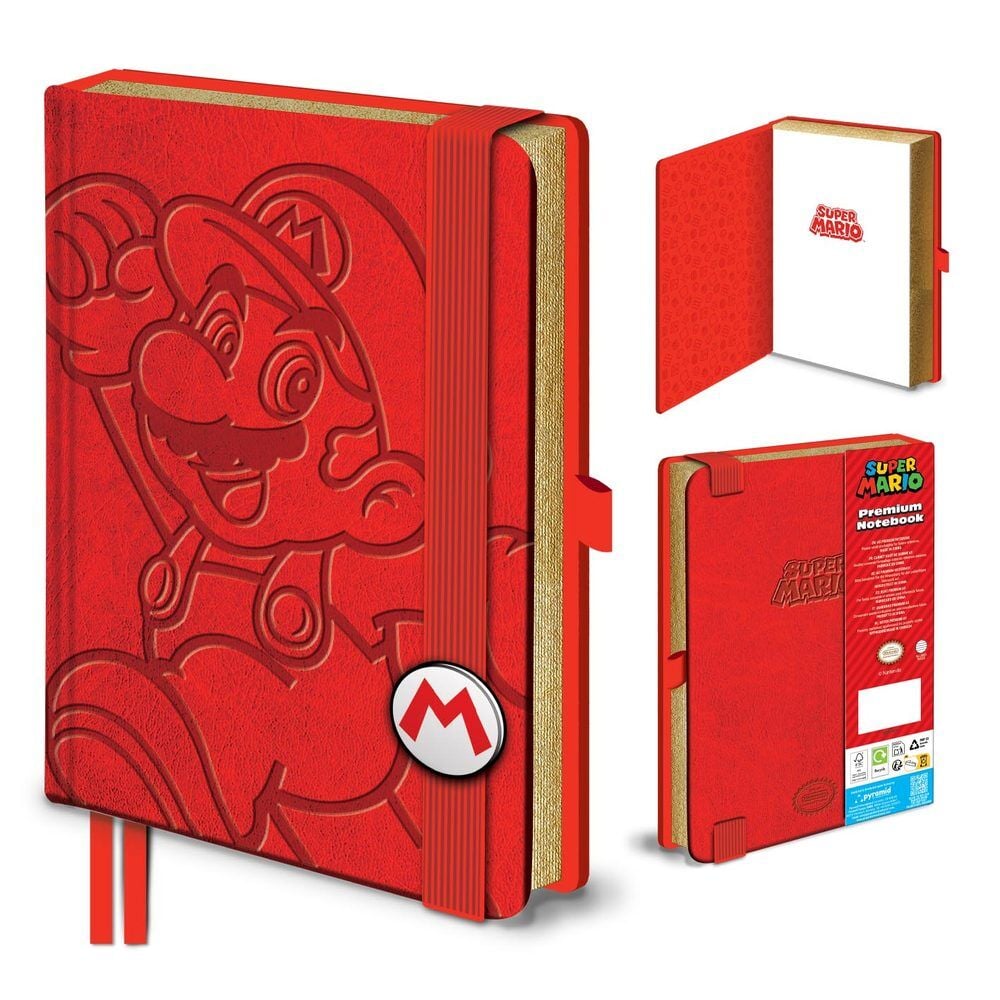 Cuaderno A5 Mario Super Mario_0