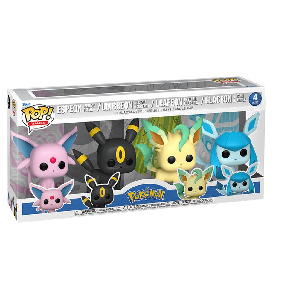 Blister 4 figuras POP Pokemon_0