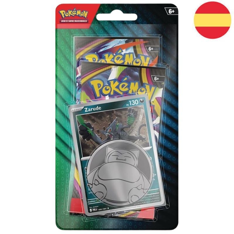 Blister 2 sobres Mejora cartas Pokemon español_0