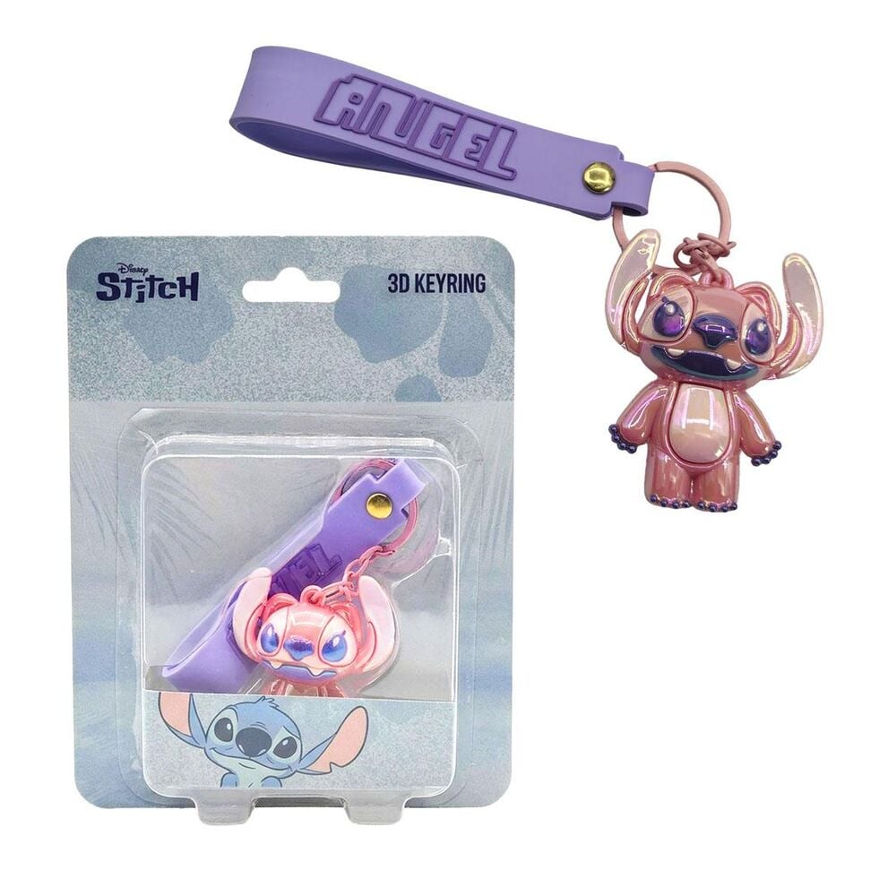 Llavero Angel Stitch Disney_0