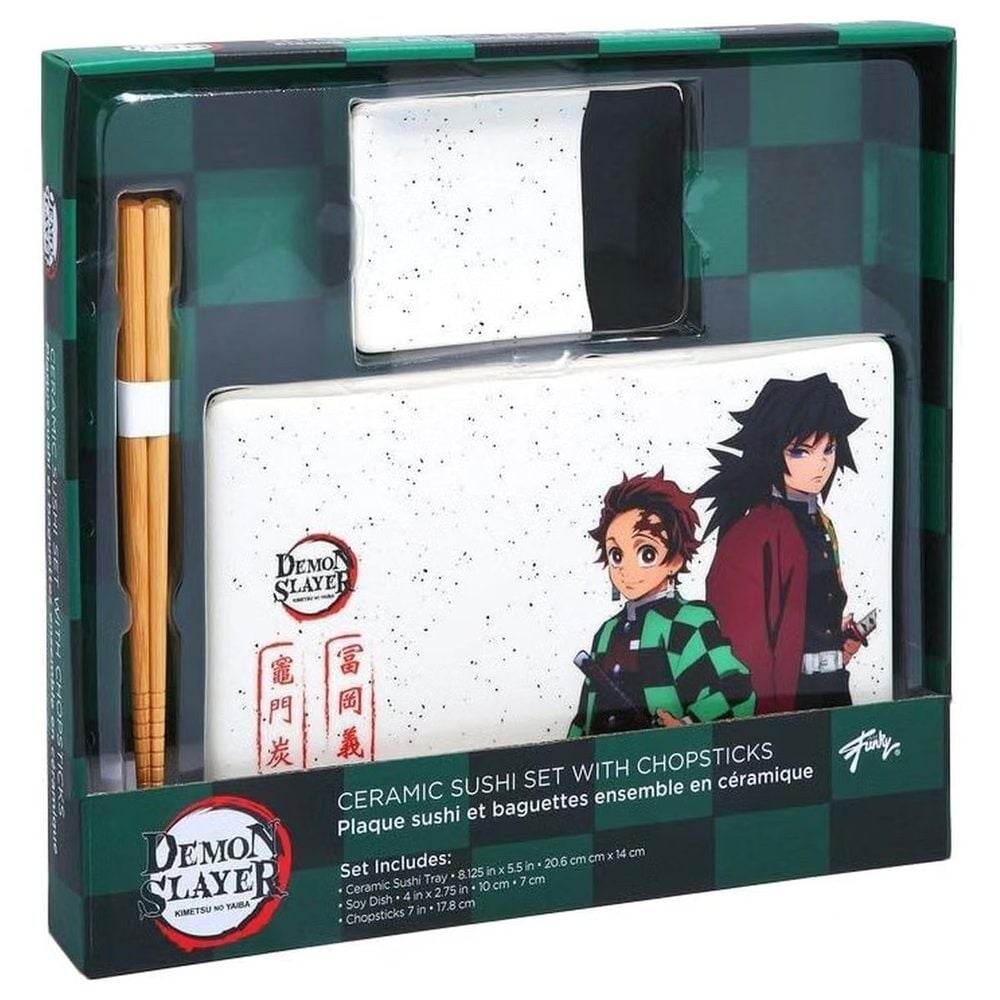 Set Sushi Tanjiro Demon Slayer Kimetsu no Yaiba 3pzs_0