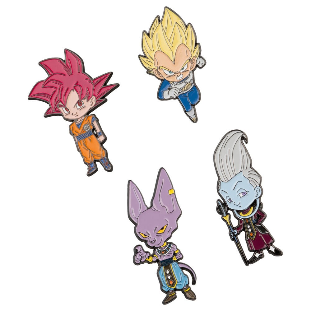 Blister 4 pins Dragon Ball Super_0