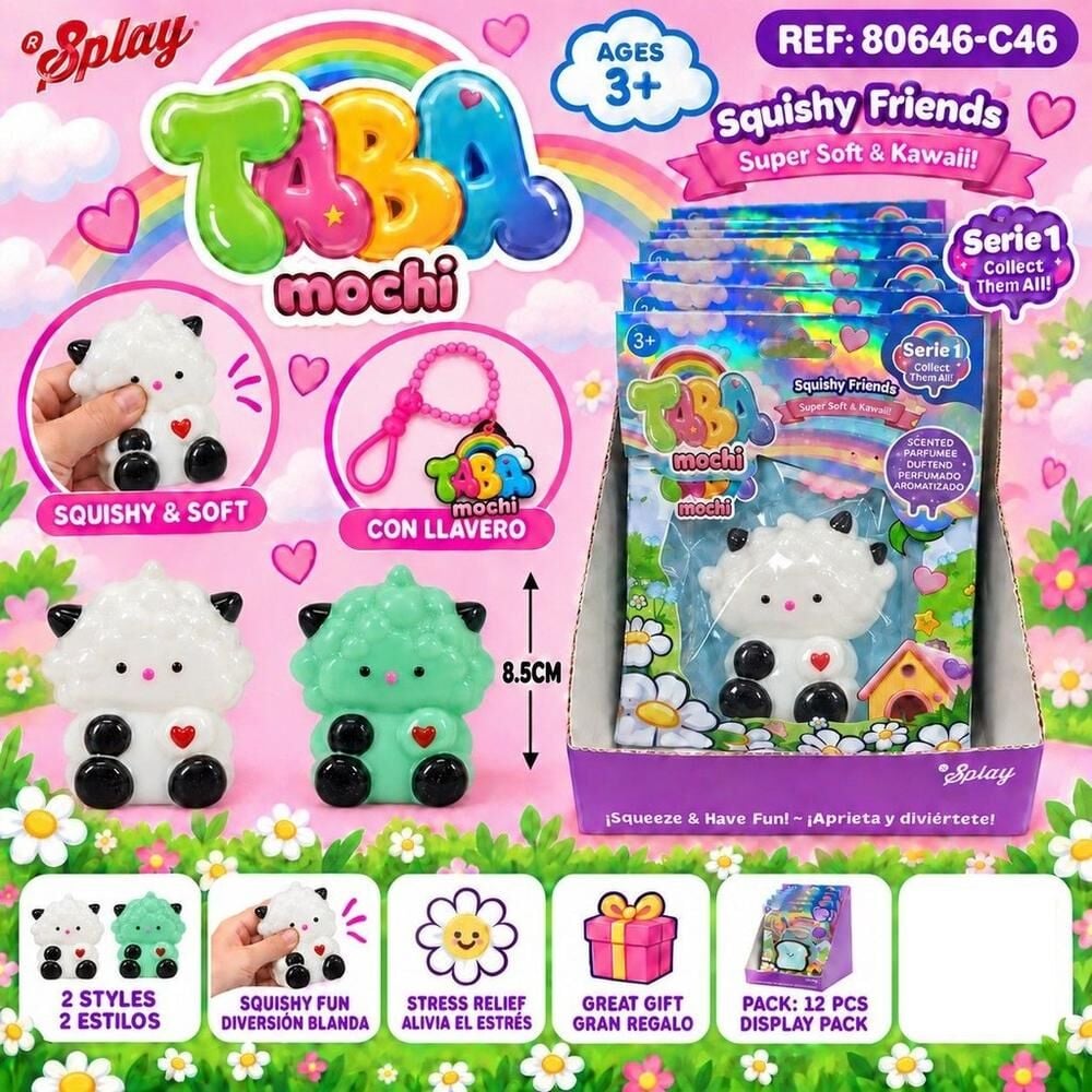 Juguete antiestres Squishy Oveja 8,5cm surtido_0