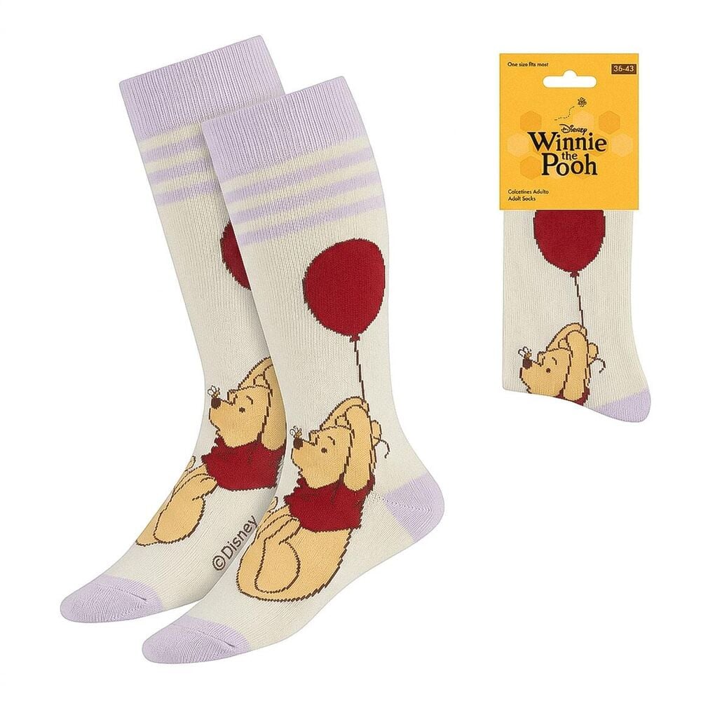 Calcetines Winnie the Pooh Disney adulto_0