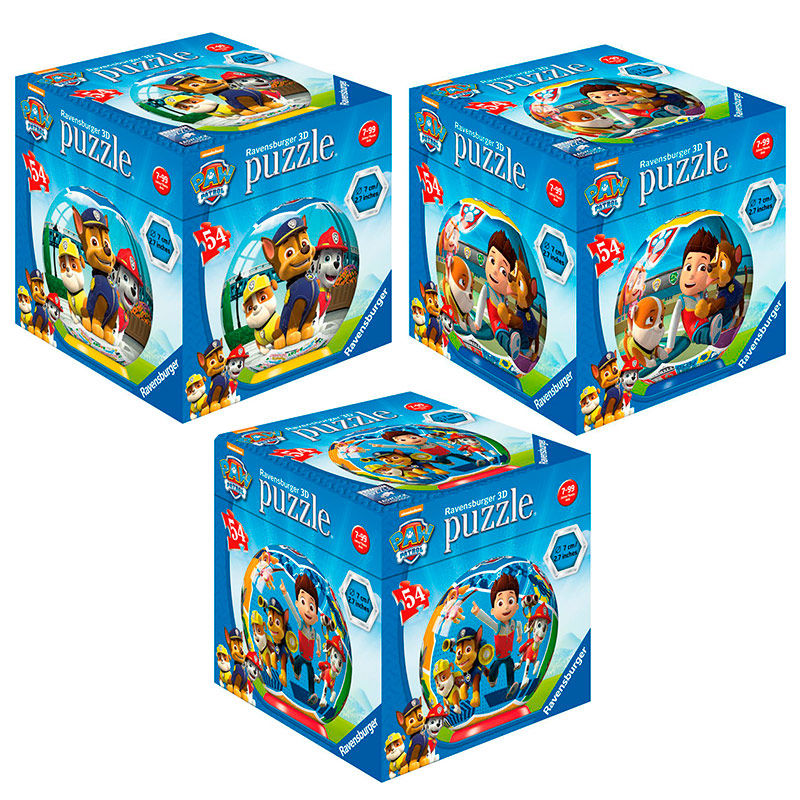 Puzzle 3D Patrulla Canina surtido 54pz_0