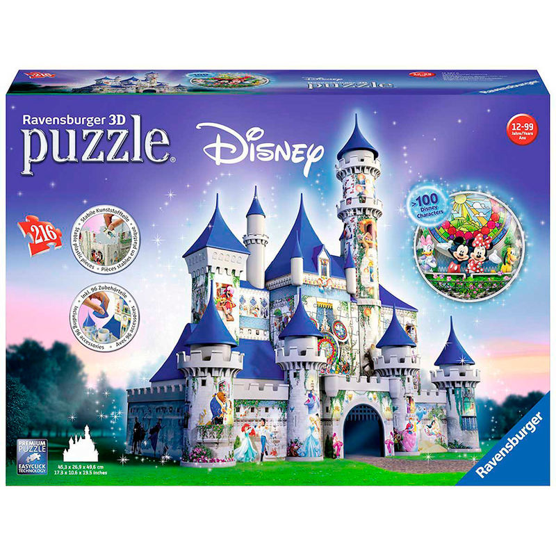 Puzzle 3D Ravensburger / Castelo Disney / 1716120_0