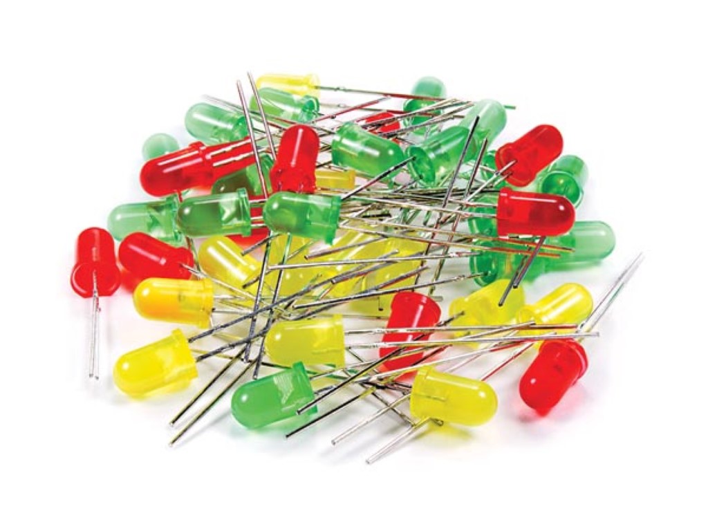 CONJUNTO LED MISTA - 80 peças - 2 TAMANHOS - 3 CORES_0