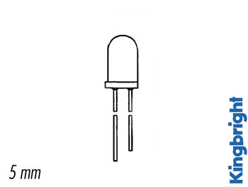 5mm fototransistor água - transparente 940nm_0