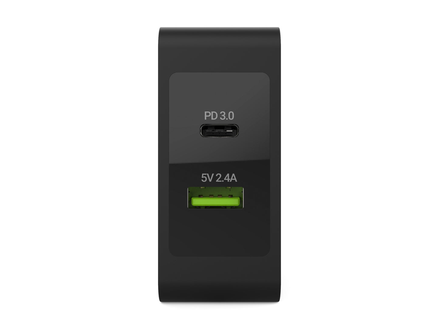 Green Cell Charger USB-C 45W PD with cable USB-C and extra USB port for Asus ZenBook, HP Spectre, HP Envy x2 and others_3