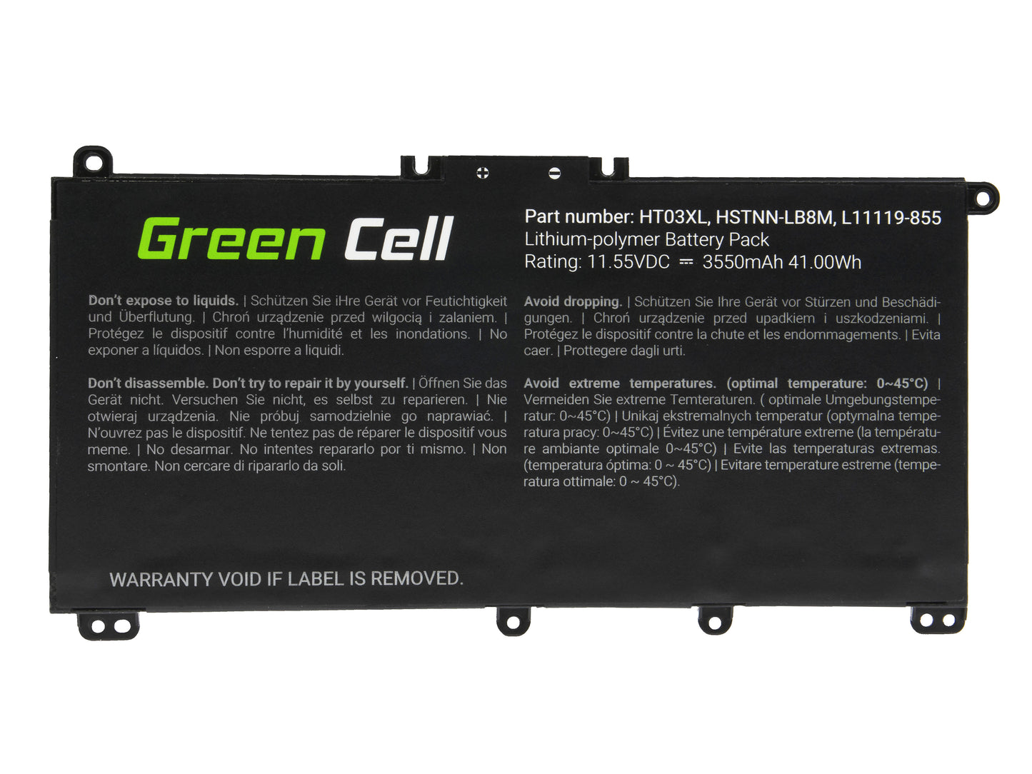 Green Cell Battery HT03XL L11119-855 for HP 250 G7 G8 255 G7 G8 240 G7 G8 245 G7 G8 470 G7, HP 14 15 17, HP Pavilion 14 15_4