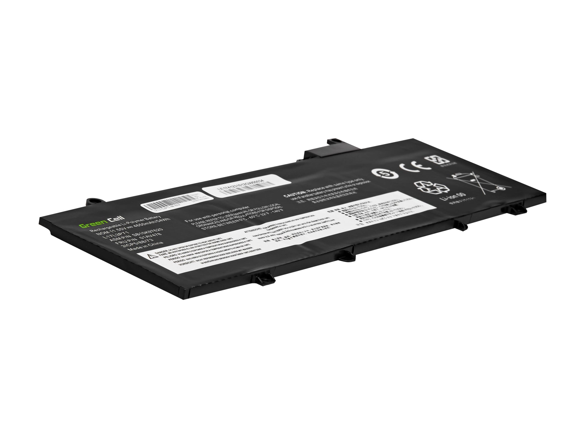 Green Cell L17L3P71 L17M3P71 L17M3P72 battery for Lenovo ThinkPad T480s_4