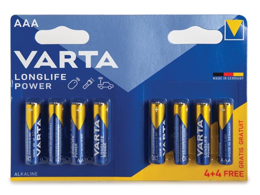 ALKALINE AAA / LR03 1.5V PROMO PACK 4 + 4 unidades 4903.121.448 (blister)_0