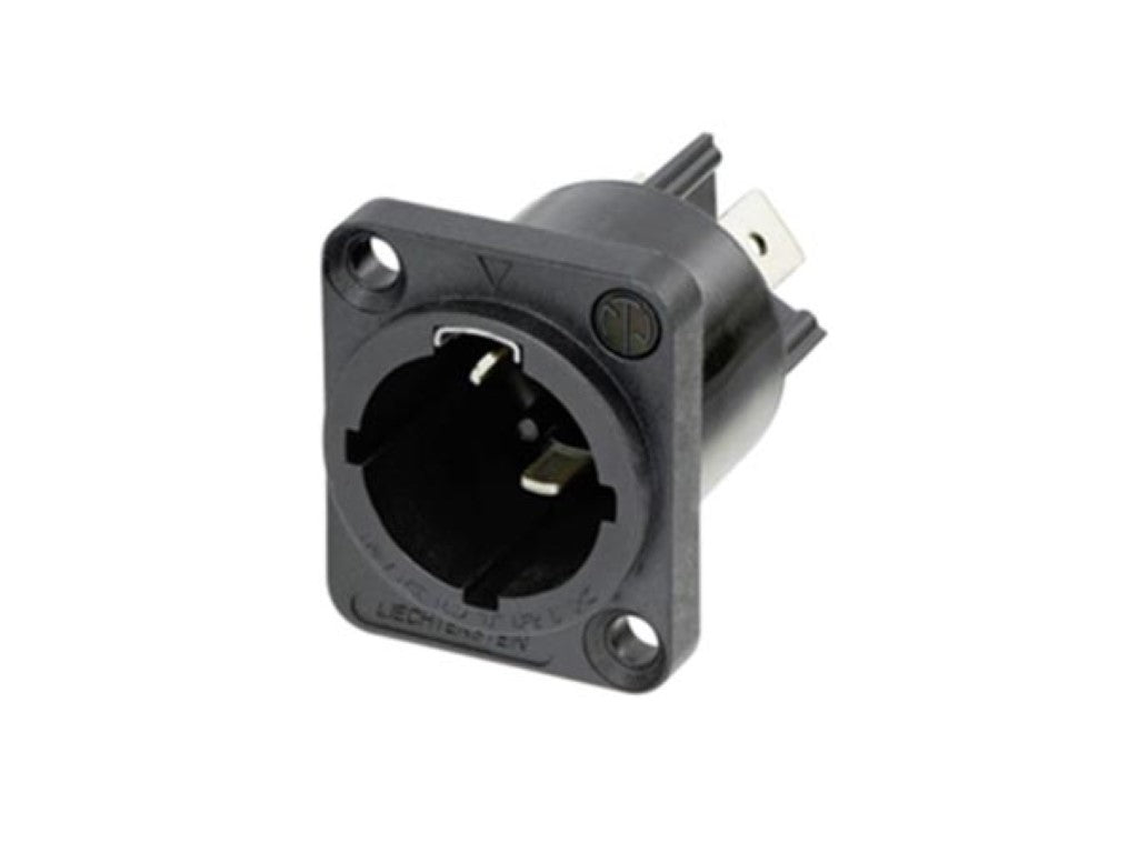 NEUTRIK - POWERCON TRUE1 TOP - 16 A, CONECTOR DE CHASSIS MACHO COM BLOQUEIO_0