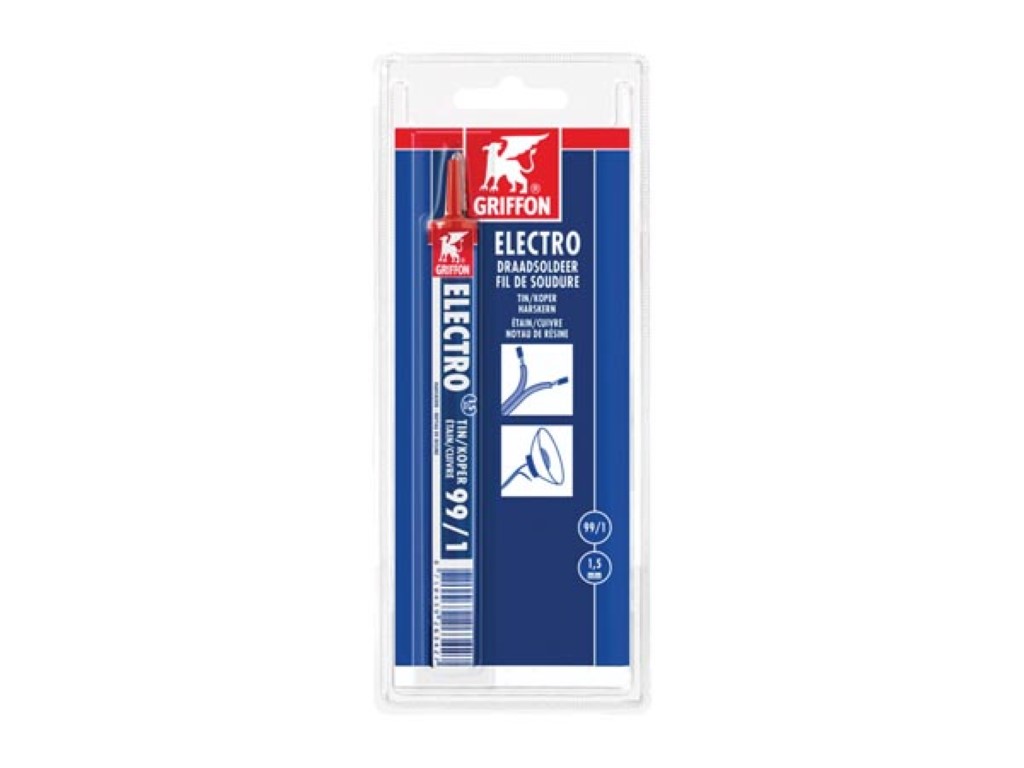 GRIFO - FIO PARA ELECTROSSOLDADURA - ESTANHO/COBRE - 99/1_0