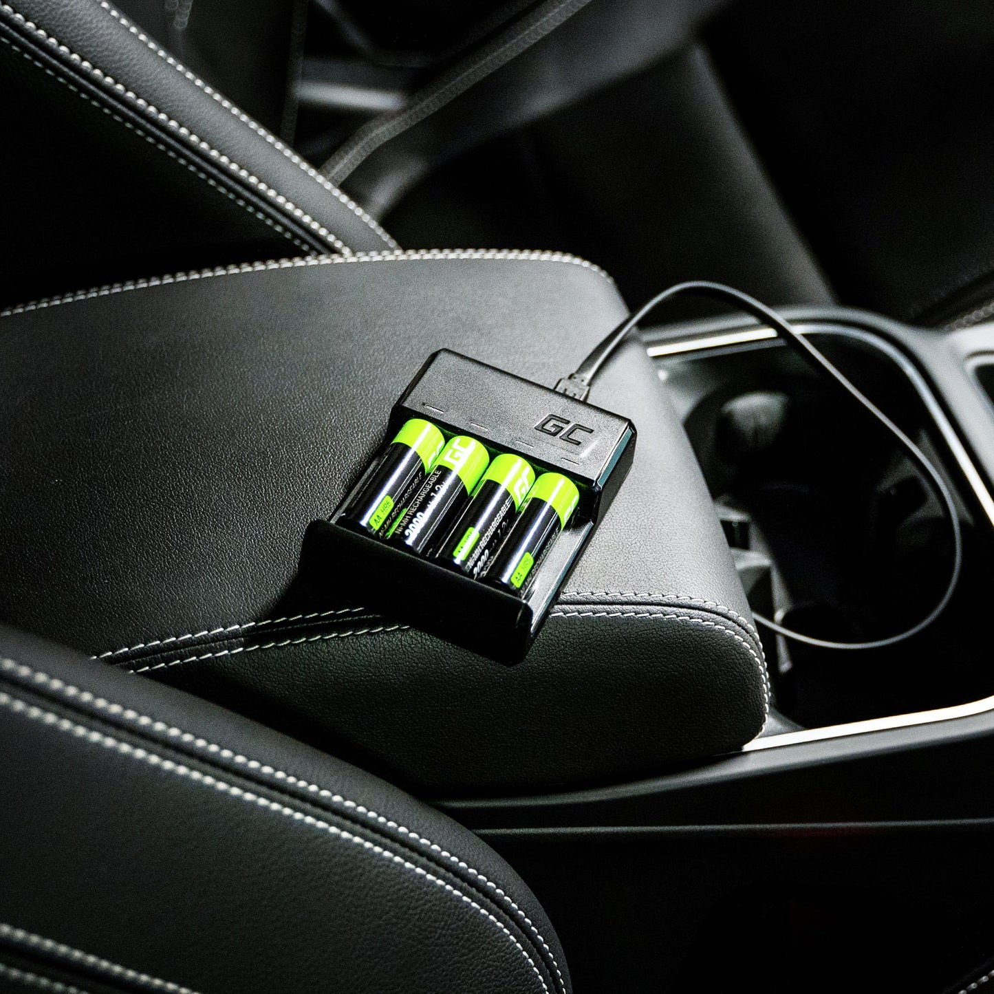 Set Green Cell GC VitalCharger and 4x batteries AAA HR03 800mAh_4