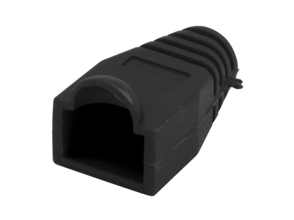 CAPA DE PLUGUE MACIO RJ45 - PRETA_0