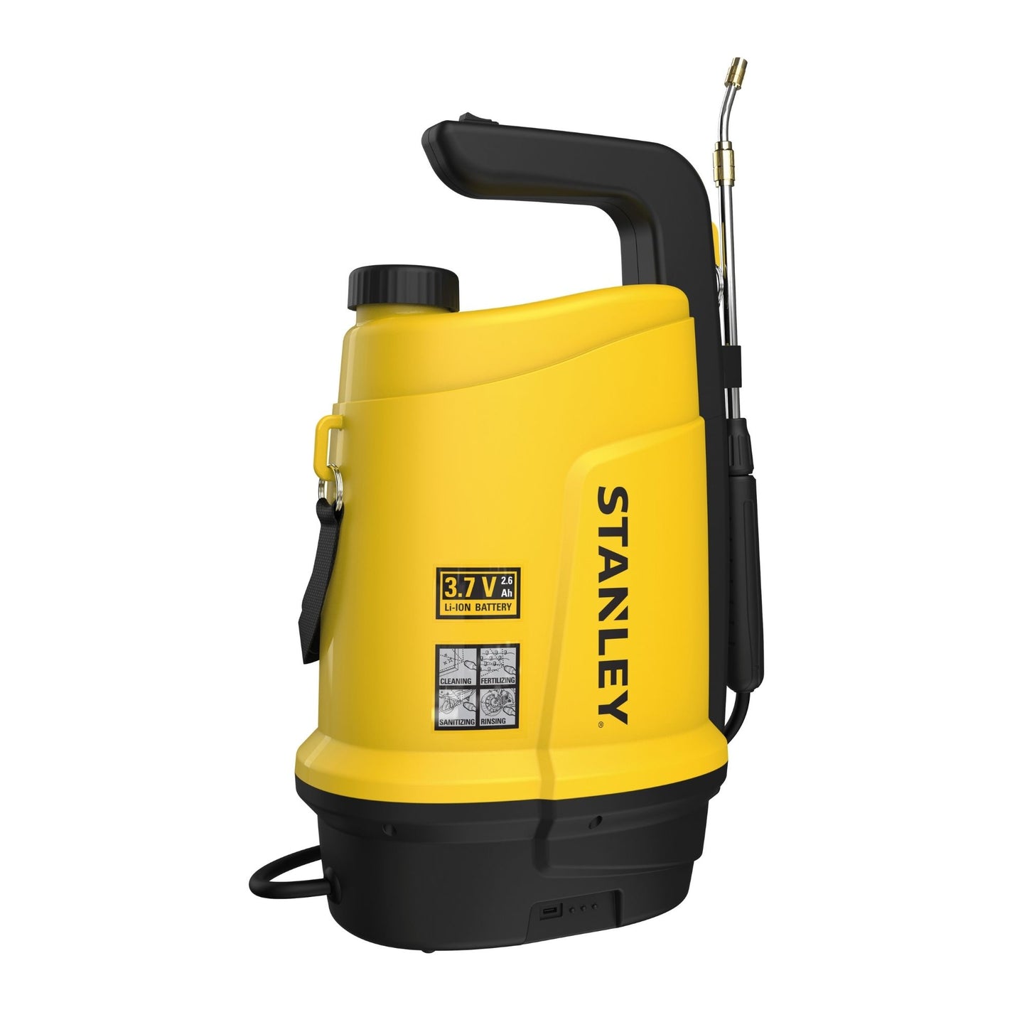 STANLEY - Pulverizador de pressão a bateria - 5 L - 3,7 V - 2,6 Ah_0