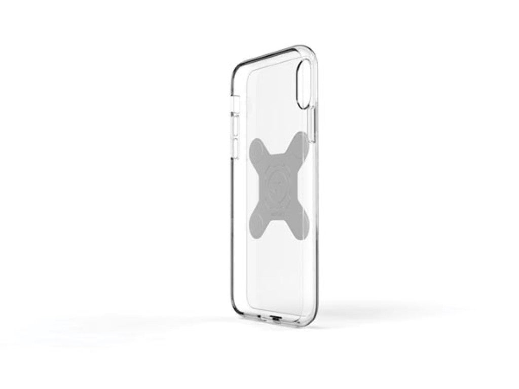 EXELIUM - CAPA DE PROTEÇÃO MAGNETIZADA PARA CARREGAMENTO SEM FIOS - iPhone® X - TRANSPARENTE_0