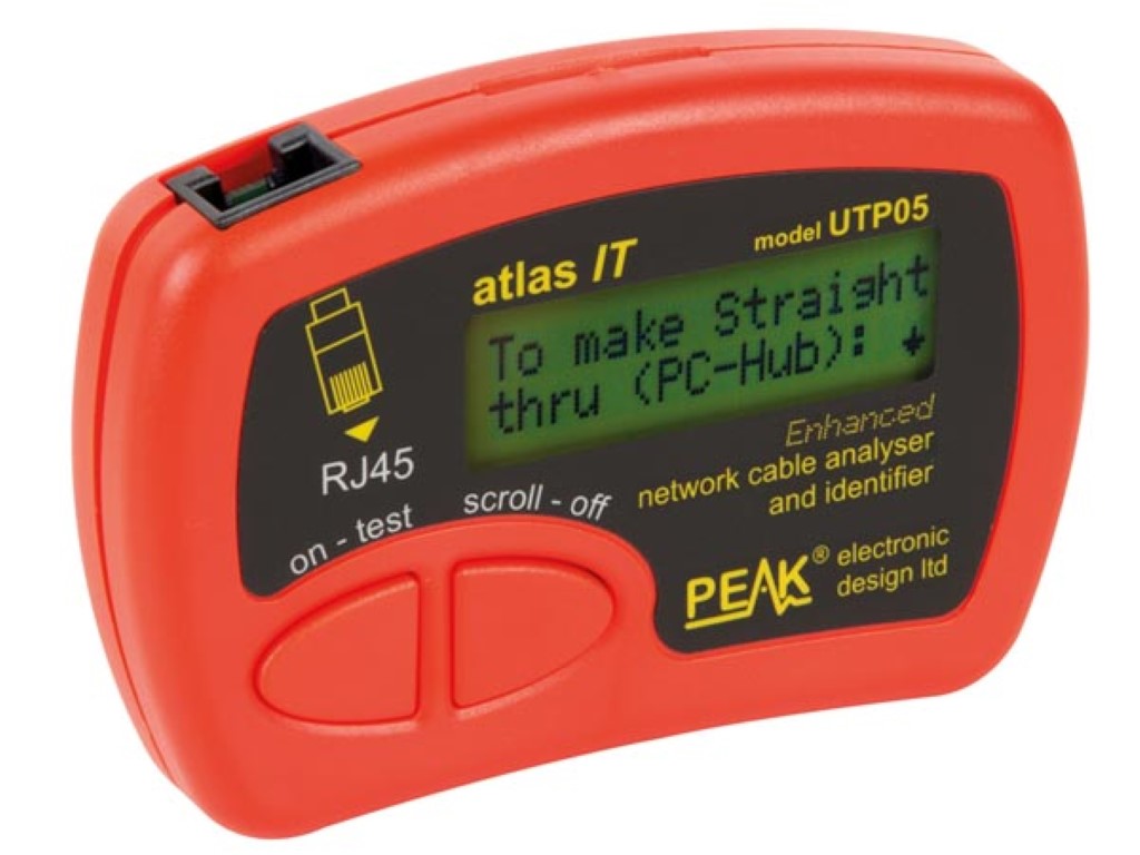 ANALISADOR E IDENTIFICADOR DE CABOS DE REDE PARA CABOS UTP CAT5, CAT5E, CAT6_0
