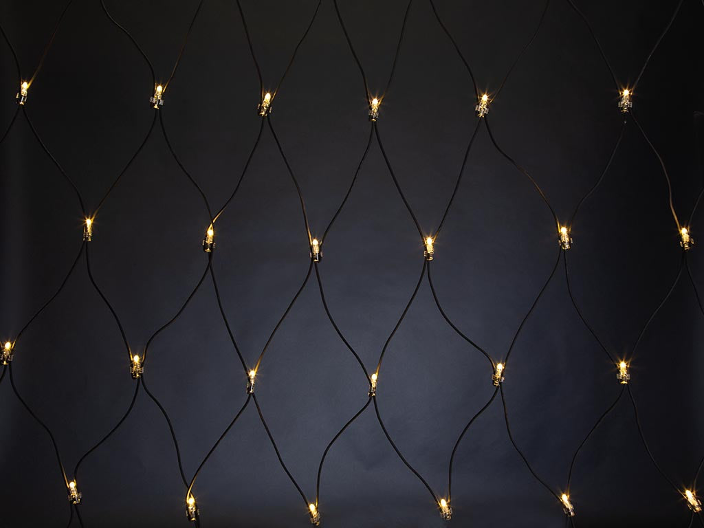 SUBRA LED - Subra start - 2 x 2 m - 144 lâmpadas branco quente - fio preto - 230 V_0