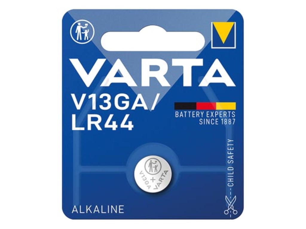 Bateria VARTA Knopfzelle Alkaline Special V13GA / Preto_1