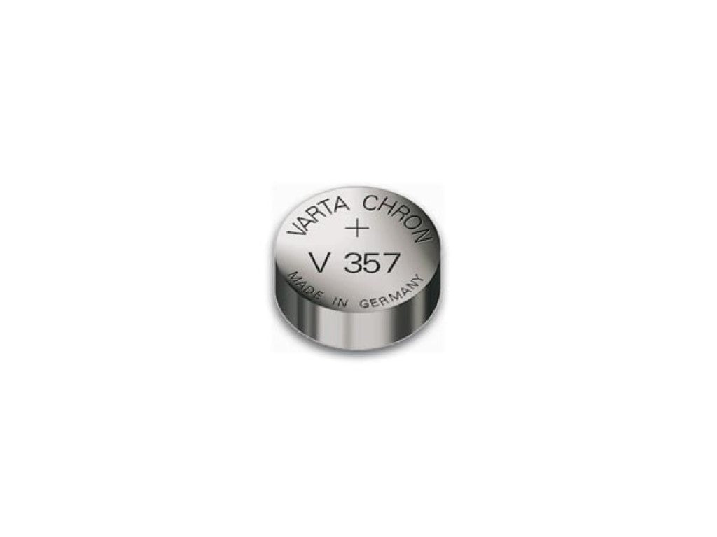 Micro pilha botão varta sr44 - v357 silver 1,55v (blÃster 1 unid.) ø11,6x5,4mm_1