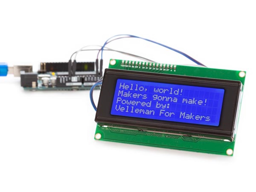 MÓDULO LCD AZUL I²C 20x4 PARA ARDUINO®_0