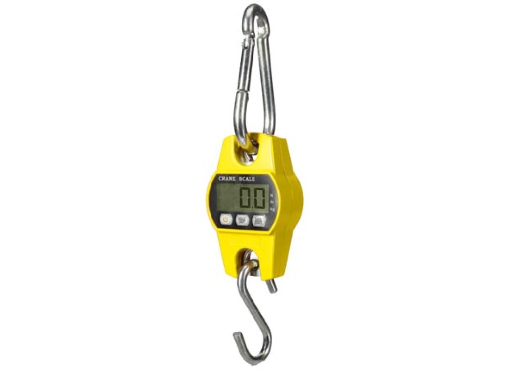 BALANÇA DIGITAL DE SUSPENDER SUPER RESISTENTE - 300 kg / 300 g_0