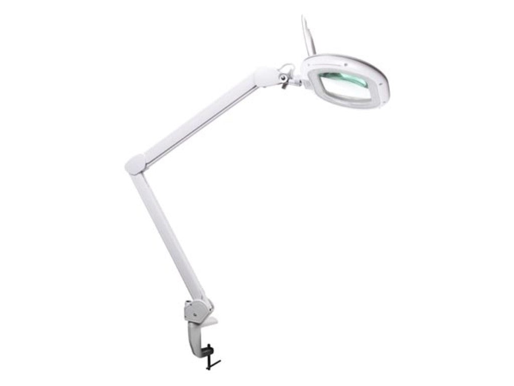 Candeeiro de secretária LED com lupa - regulável - 5 dioptrias - 60 LEDs - branco quente e frio_0
