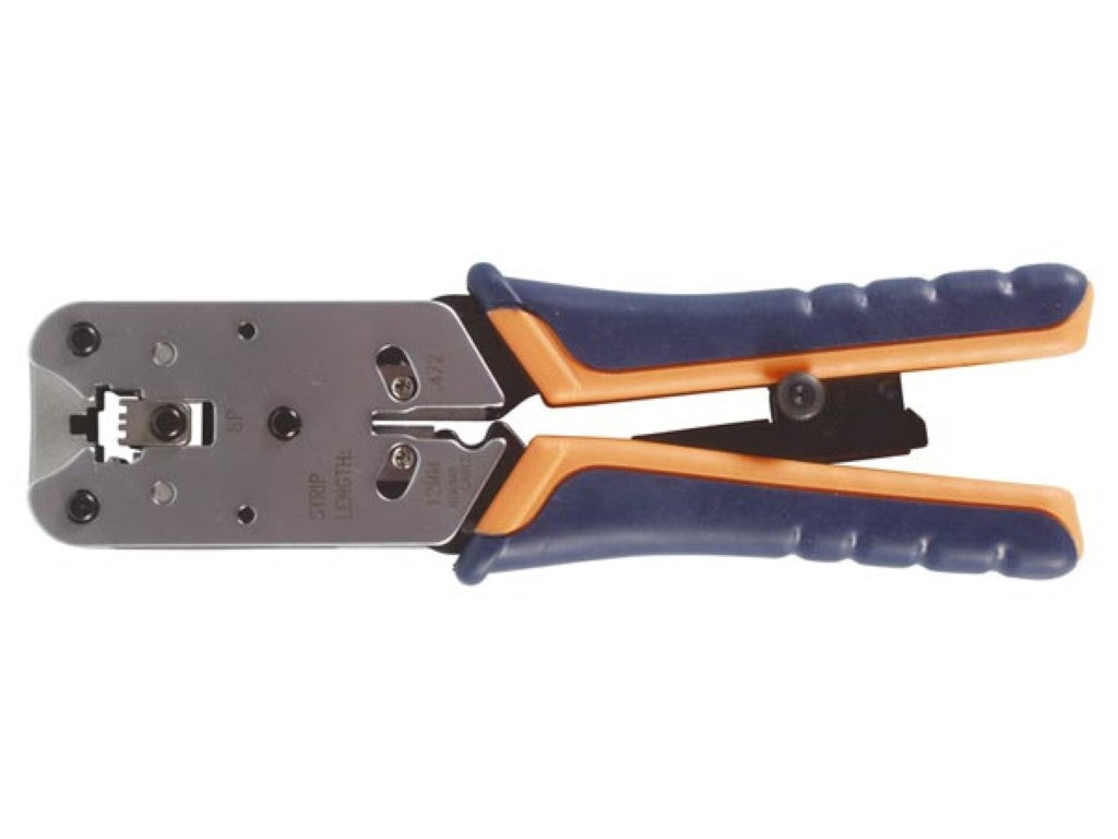 FERRAMENTA DE ENGASTE PROFISSIONAL PARA O CONECTOR MODULAR 8P8C (RJ45)_0