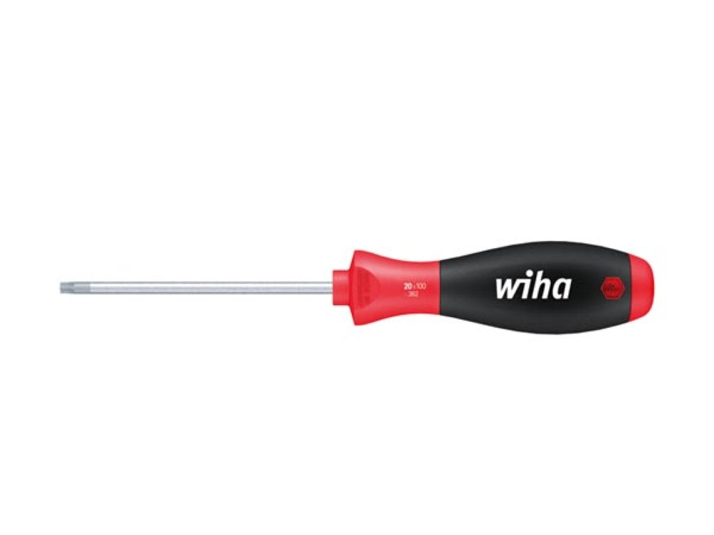 Chave de fenda Wiha SoftFinish® TORX® com lâmina redonda (01291) T15 x 80 mm_0