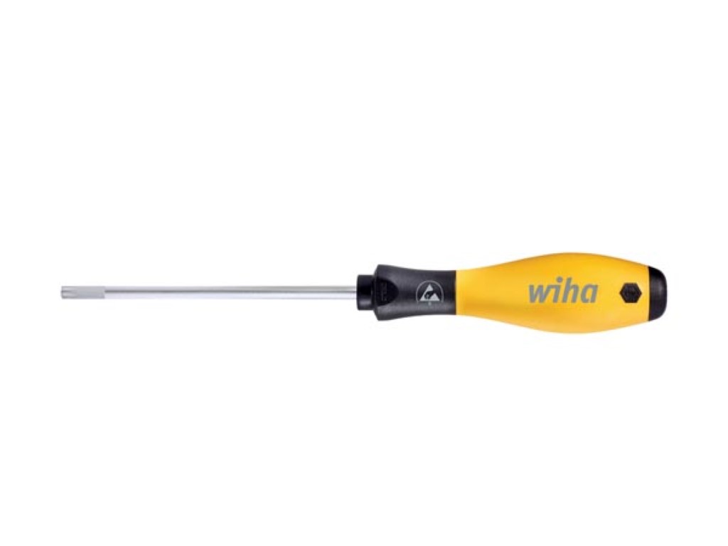 Chave de fenda Wiha SoftFinish® ESD TORX® (27641) T5 x 60 mm_0