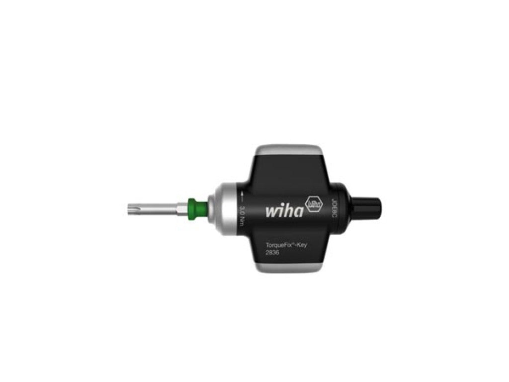 Chave de fenda Wiha Torque com cabo de chave TorqueFix® Chave limite de torque predefinido permanentemente (38620) 2,5 Nm, 4 mm_0