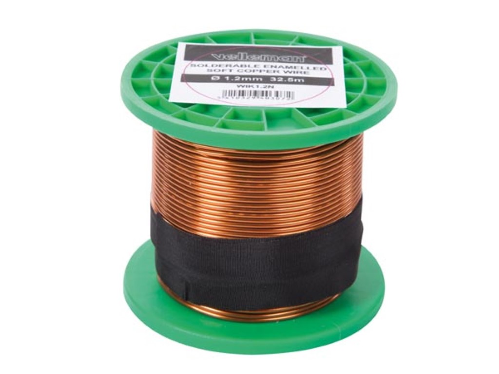 FIO DE ENROLAMENTO Ø1,2mm - 32,5m - 0,5 ohm_0