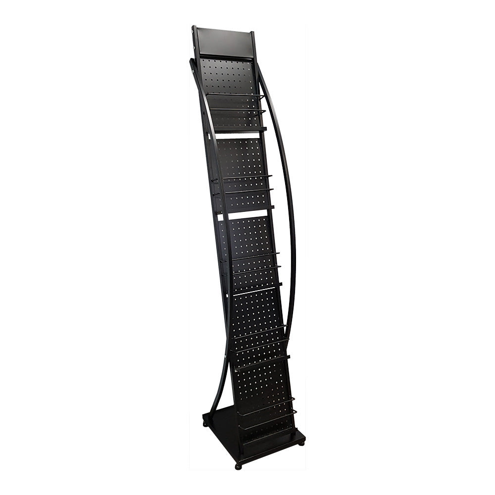 Porta-revistas cor preto 38x170,5x38cm edm_0