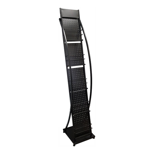 Porta-revistas cor preto 38x170,5x38cm edm_0
