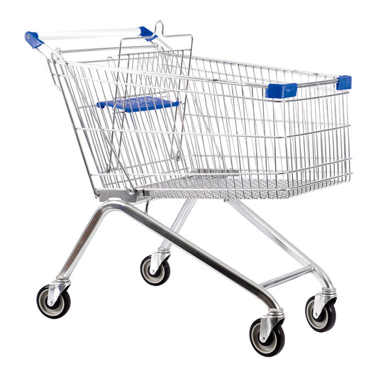 Carrinho de supermercado metÃ¡lico 57,5 x 102 x 100 cm_0