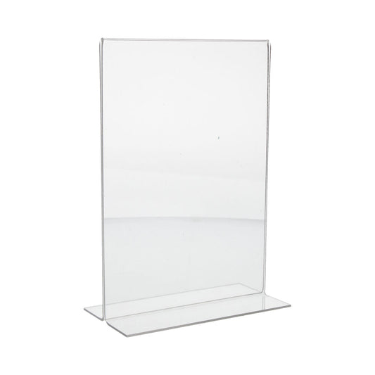 Suporte cartaz a5 de metacrilato 148x210mm 2mm de grossor_0