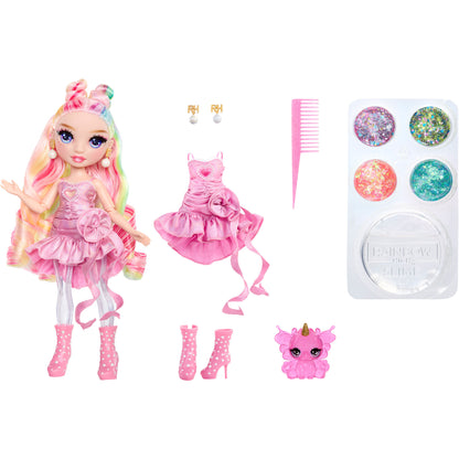 Boneca MGA Rainbow High Shimmers with Slime Bella 4+