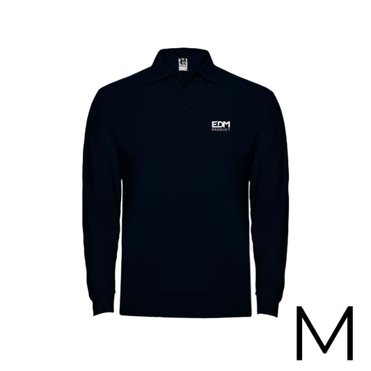 *merchandising* polo manga comprida tamanho-m 65% poliÃ©ster 35% algodÃ£o edm_0