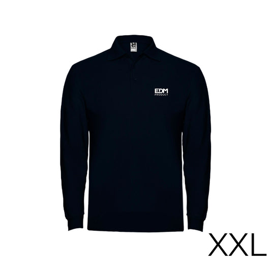*merchandising* polo manga comprida tamanho-xxl 65% poliÃ©ster 35% algodÃ£o edm_0