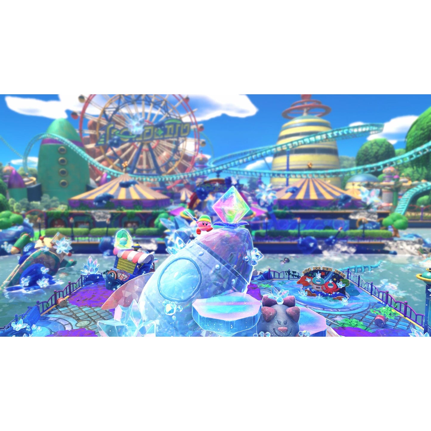 Jogo Nintendo Switch 2 Kirby and the Forgotten Land + The Star Shard World