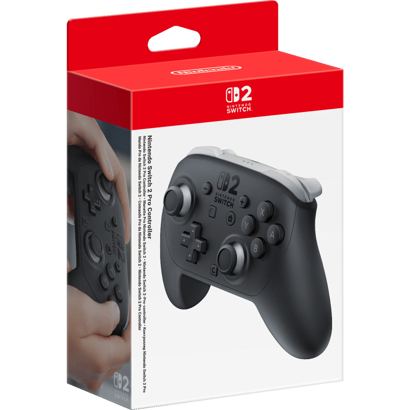 Comando Nintendo Switch 2 Pro Controller Preto