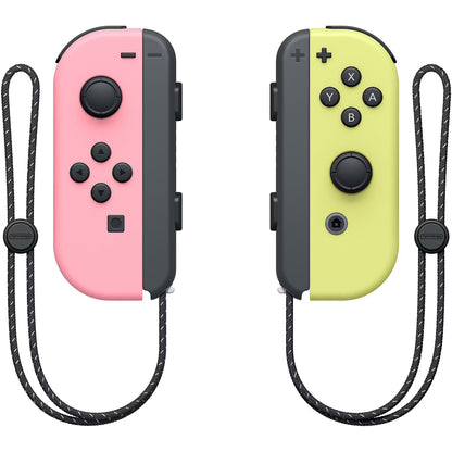 Comandos Nintendo Joy-Con Rosa e Amarelo para Switch